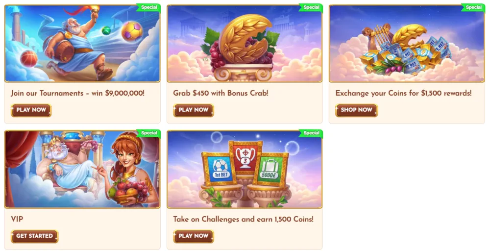 Sistema de créditos de bonificación de Bet Hall Crab y ventana de recompensas exclusivas.